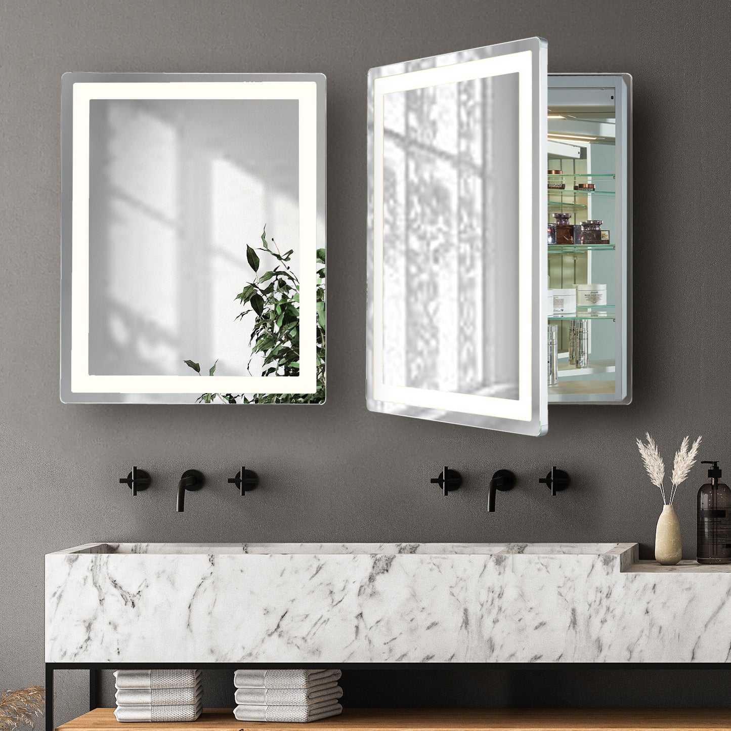 Stella Lighted Medicine Cabinet