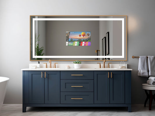 Vanity TV Mirror