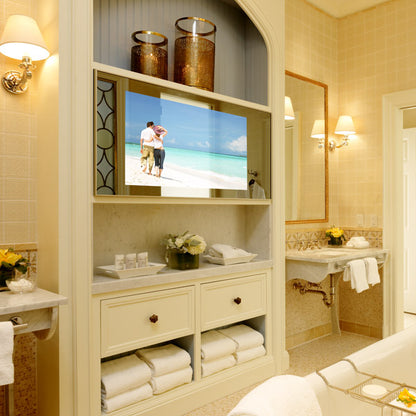 Framed TV Mirror