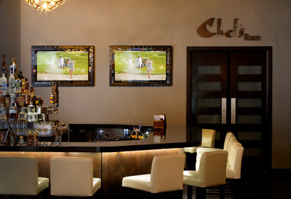 Framed TV Mirror