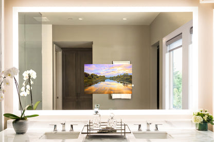 Vanity TV Mirror