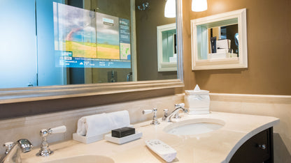 Vanity TV Mirror