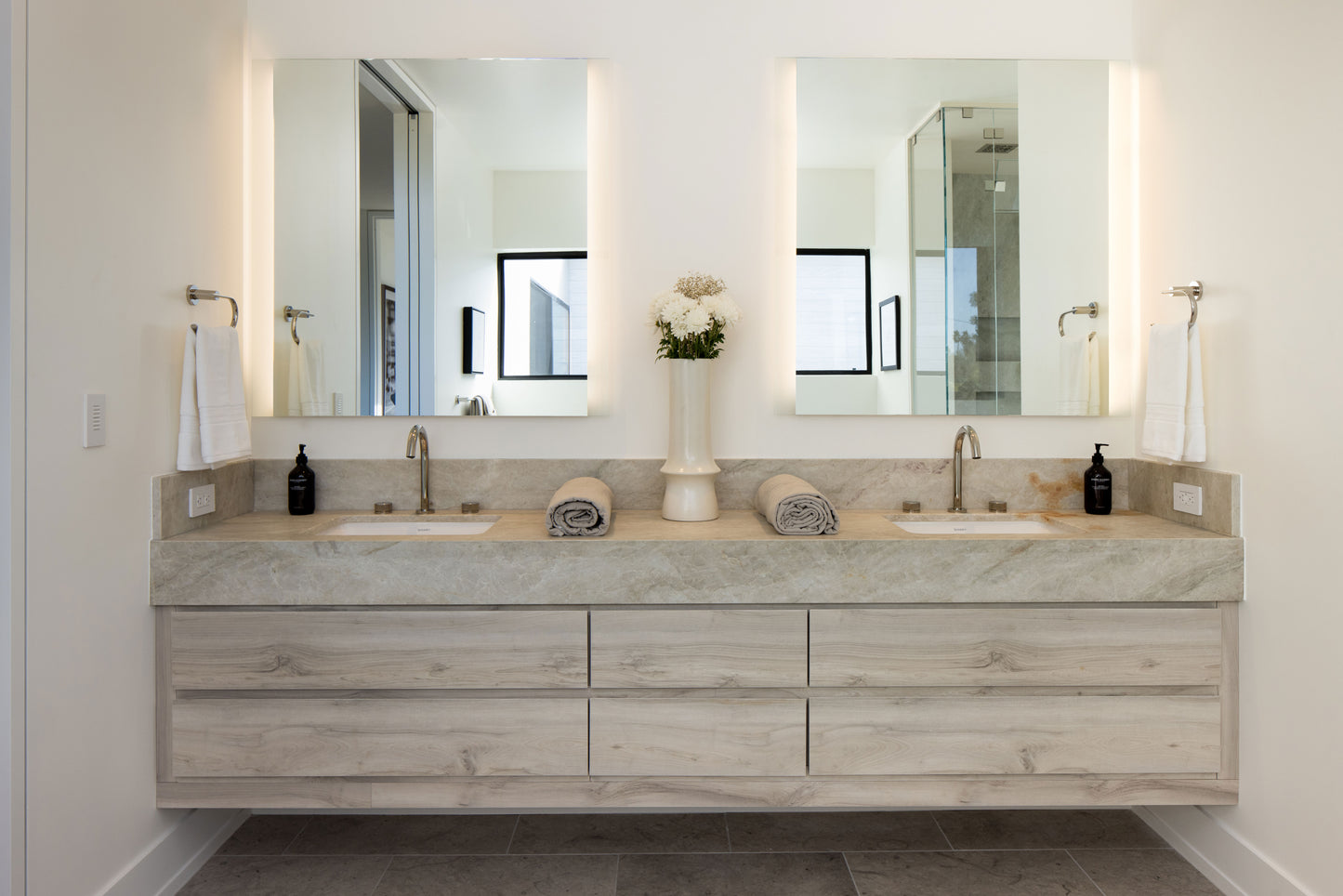 Veil Lighted Mirror