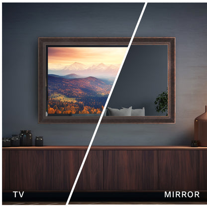 Framed TV Mirror