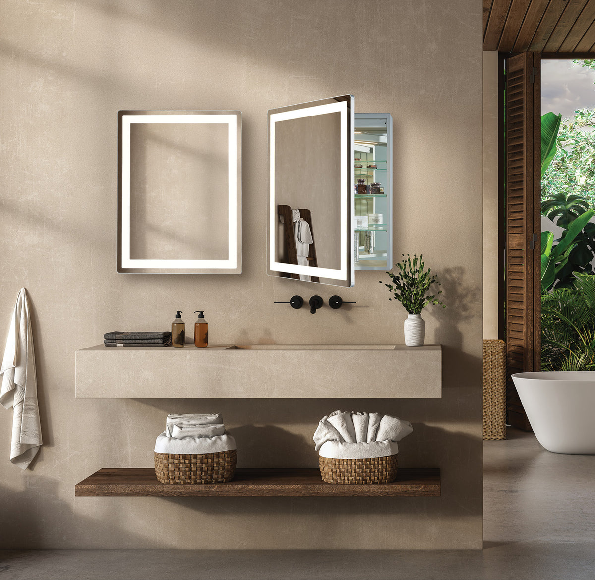 Lighted Mirrors – Séura Contract